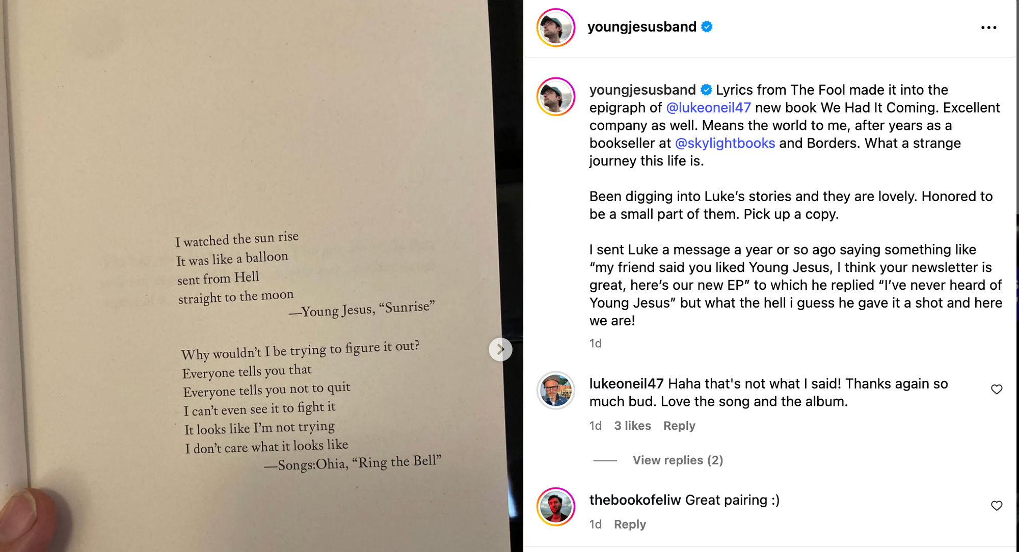 I cannot believe we're losing this badly to these people